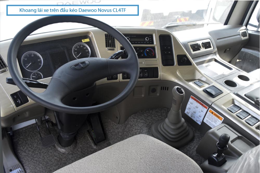 Giá xe đầu kéo Daewoo 2022 Novus 2 cầu nhập khẩu Euro 5